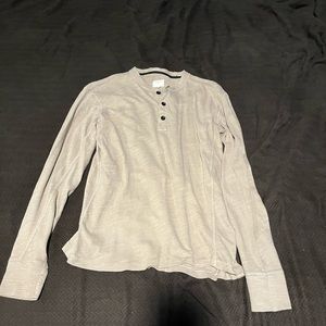 Rag & bone henley driftwood color size small